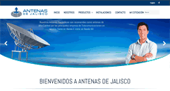 Desktop Screenshot of antenas.com.mx