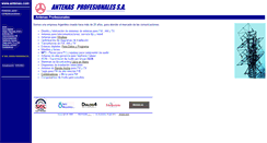 Desktop Screenshot of antenas.com